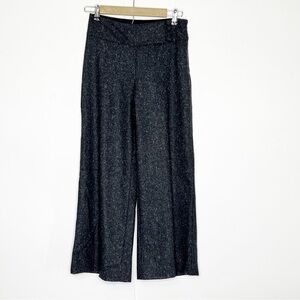 Trina Turk Wool Tweed Wide Leg Trousers